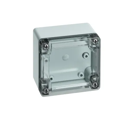 Spelsberg Leergehäuse TG ABS 88-6-to 10100301 | IP66/IP67 | 84x82x55mm | Transparent Deckel | Kunststoff grau RAL7035