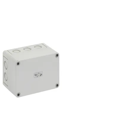 Spelsberg Leergehäuse TK PC 1309-8-m | IP66 Kunststoff | 130x94x81mm | grau RAL 7035 | IK08 | metrische Vorprägung