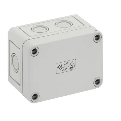 Spelsberg Leergehäuse TK PC 97-6-m | IP66 Elektrogehäuse | 94x65x57mm | Polycarbonat | stoßfest | lichtgrau RAL 7035