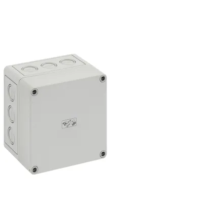 Spelsberg Leergehäuse TK PS 1313-10-m | IP66 Schutzart | 130x130x99mm | Kunststoff | Polystyrol | Grau RAL 7035