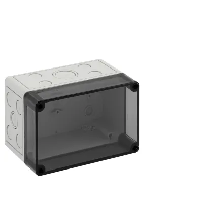 Spelsberg Leergehäuse TK PS 1811-11-tm 10650601 | IP66 Kunststoff | 180x110x111 mm | transparenter Deckel | grau