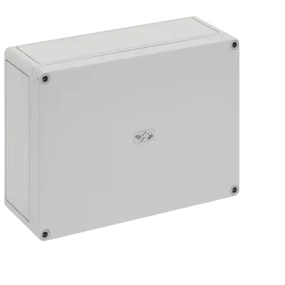 Spelsberg Leergehäuse TK PS 2518-9-o | Schaltschrank IP66 | 254x180x90mm | Polystyrol | schlagfest IK07 | grau RAL7035
