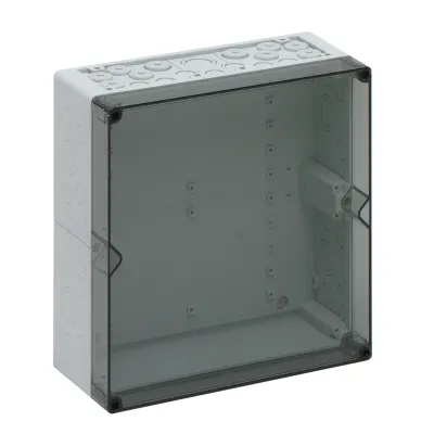 Spelsberg Leergehäuse AKL 2-t 2249709 | IP65 | 300x300x132mm | Kunststoff | Deckel transparent | grau