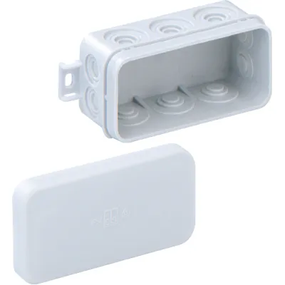 Spelsberg Verbindungsdose Mini 25-L 31090801 | Abzweigdose IP55 | 2,5mm² | 89x43x37mm | Kunststoff | grau