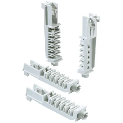 Spelsberg Universal-Montagehalter GUM 07490001 | Befestigungsset 35mm Normschiene | 5 Höhen | 4er Set | 240x200x20mm