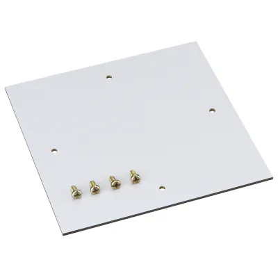 Spelsberg Montageplatte TK MPI-1818 19500701 | 150x150mm | Kunststoff | unbehandelt | inkl. Schrauben | grau