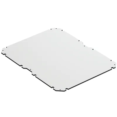 Spelsberg Montageplatte GEOS MPI-4050 | 72000501 | Montageplatte 350x5x450 | Kunststoff unbehandelt | für Verteiler