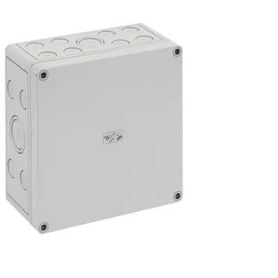 Spelsberg Leergehäuse TK PS 1818-9-m | Wandgehäuse IP66 IK07 | Kunststoff | 182x180x90 mm | grau RAL 7035