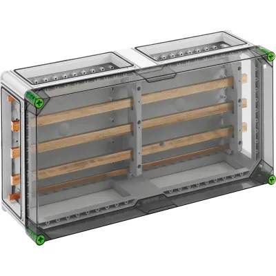 Spelsberg Sammelschienengehäuse GSi 454-Q 5-polig | 400A | IP65 | 640x320x179mm | Kunststoff | transparenter Deckel