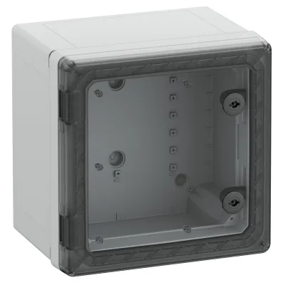 Spelsberg Schaltschrank GEOS-S 3030-22-to 71173301 | IP66 | Polycarbonat | 300x300x226 mm | Sichttür | grau RAL 7035