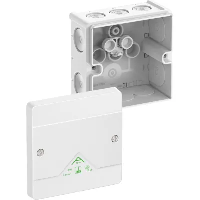 Spelsberg Abzweigkasten Abox 040-L/w 80410001 | IP66 | 102x102x57mm | 4mm² | Kunststoff | halogenfrei | weiß