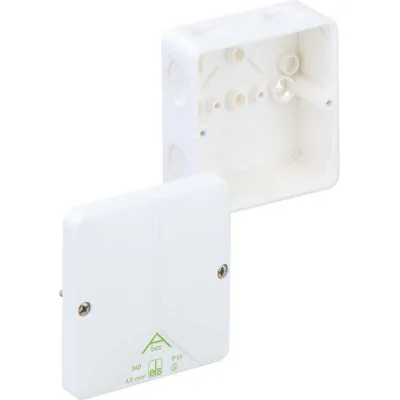 Spelsberg Abzweigkasten | Abox 040-L/w 80460701 | IP65 | 93x93x55mm | 4mm² | Kunststoff | halogenfrei | weiß