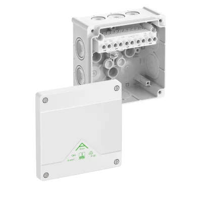 Spelsberg Abzweigkasten Abox 060-6²/w 80612001 | IP66 | 5-polig | 6mm² | 127x127x70mm | Kunststoff | weiß