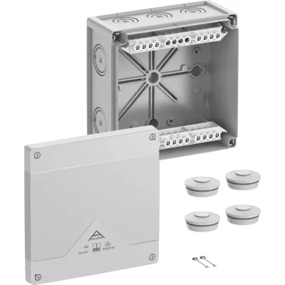 Spelsberg Abzweigkasten Abox Pro 160-16² | IP66/IP67/IP69 | 5-polig | 16mm² | 182x182x90mm | Kunststoff | grau