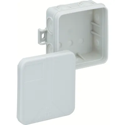 Spelsberg Verbindungsdose SD 7-L | IP55 | 400V | 2,5mm² | 10 Einführungen | 75x75x37mm | halogenfrei | grau