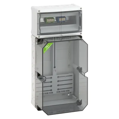 Spelsberg Zählergehäuse ZKi 11 | Aufputz IP65 | Kunststoff | für Drehstromzähler | 250x520x193 mm | grau