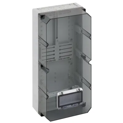 Spelsberg Zählergehäuse AKI-Z 410 K 2249876 | IP65 | 600x300x210mm | Kunststoff | transparent | plombierbar | Aufputz