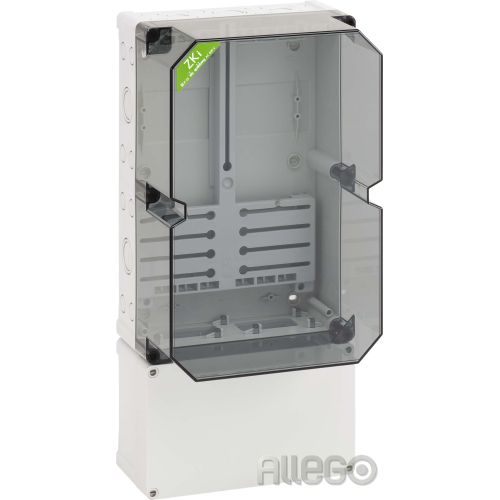 Bild: Spelsberg Zählergehäuse IP 65 m. tr. Deckel ZKi 100-f