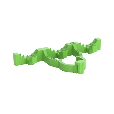 Spelsberg Zugentlastung ZEL 2K-12/16 | Abzweigdosen-Zubehör | für 5,5-14 mm Kabel | Set 10 Stück | grün