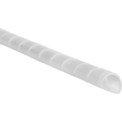 HellermannTyton Spiralschlauch SBPE4D-PE-NA 4 mm | Kabelschutz | 5m | Polyethylen | halogenfrei | natur
