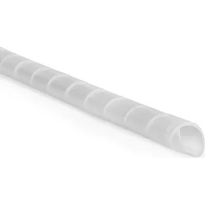 HellermannTyton Spiralschlauch SBPE4D-PE-NA 4 mm | Kabelschutz | 5m | Polyethylen | halogenfrei | natur