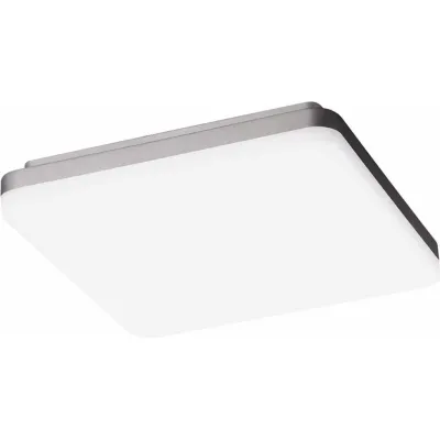 SPITTLER LED-Wand- und Deckenleuchte WL260 | 18-24W | 3000K/4000K | 2720lm | Aluminium grau | 260x260mm