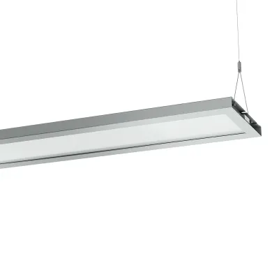 SPITTLER Pendelleuchte SL629 8629461786438 LED 69W 4000K DALI BAP geeignet | 8680lm | 1538mm | grau | Office