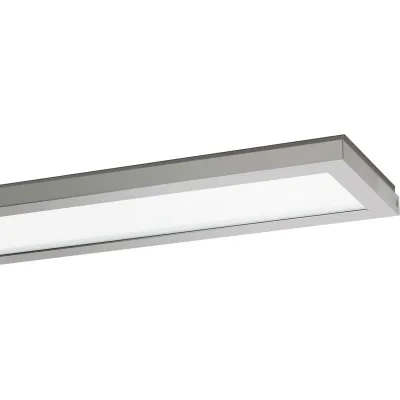 SPITTLER LED-Anbau-Deckenleuchte SL629 8629661403430 | 31W | 4000K | 4000lm | UGR 19 | 1544x273mm | grau | BAP-tauglich