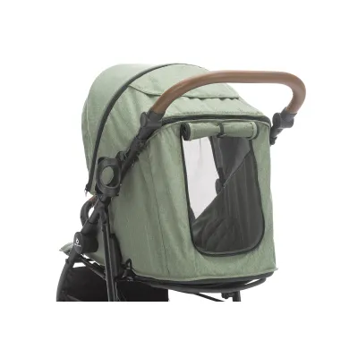 FILL Sportwagen Explorer Buggy | große EVA-Räder | kompakt & leicht | schwarz/grün-anthrazit | 6–36 Monate