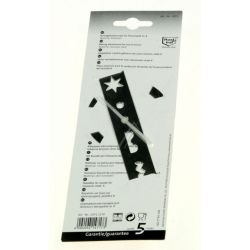 Spritzgebäckvorsatz für Westmark Fleischwolf 97522260 Größe 8 Edelstahl