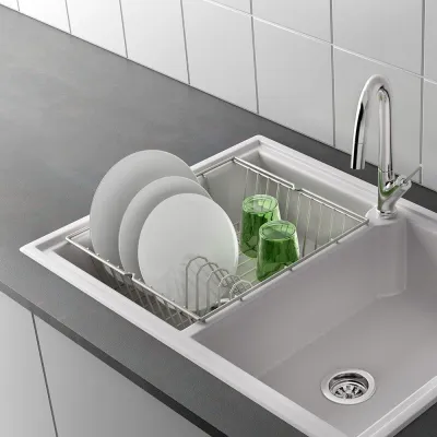 Spülkorb Lipsia Lux36x33 Chrom