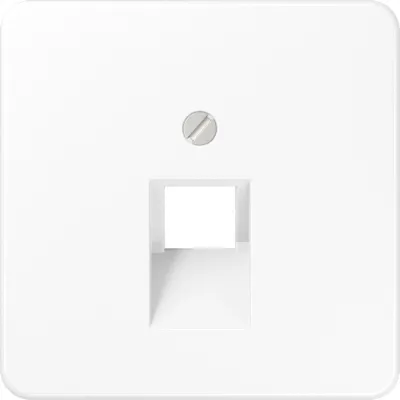 JUNG Abdeckung | IAE/UAE | CD569-1UAWW | Cat.5e/6 | 1x8-polig | bruchsicher | Aufputz | Kunststoff | alpinweiß