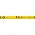 Bild: STABILA Wasserwaage Type 70 1702289 | 120 cm | Aluminium | 2 Libellen | leicht, präzise | 1200 mm