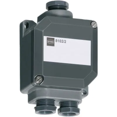 STAHL Abzweigdose Ex e 8102/21-32-C995 | explosionsgeschützt | 3x M20 | IP66 | 5 Klemmen | Kunststoff | 161x71x45mm