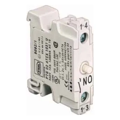 STAHL Kontaktelement Öffner 8082/1-1-00 | Hilfsschalterblock | 1 Öffner | Schraubanschluss | 6A AC-15 | Ex geschützt