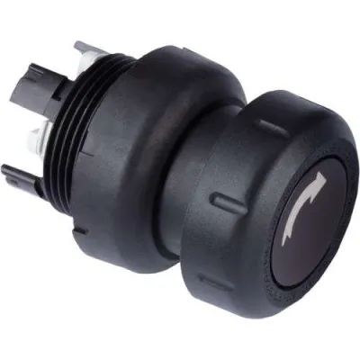 STAHL Pilzsperrtaster 8602C3-012-B | Gewindeausführung | Ex-geschützt | IP66 | Polyamid | Dreh-Entriegelung | schwarz