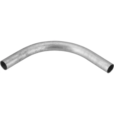 Fränkische Stahlrohr-Steckbogen SBS-E-V 40 | 20560040 | feuerverzinkt | Ø 40 mm | 90° | schwer | halogenfrei