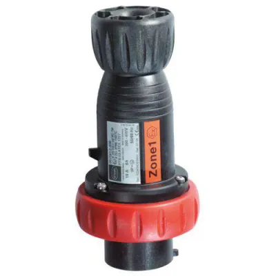 STAHL Explosionsgeschützter CEE-Stecker 8570/12-506-S | 16A | 5-polig | 400V | IP66 | Kunststoff | rot