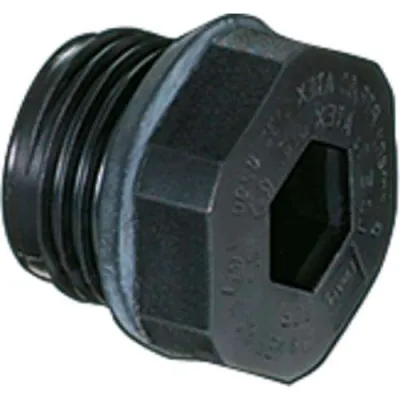 STAHL Verschlussstopfen 8290/3-M25 | M25x1,5 | Ex-e explosionsgeschützt | Polyamid schwarz | Zone 1, 2, 21, 22