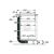 Bild: Standard Umluftset Bosch 17007180 60cm Einbau für Dunstabzugshaube