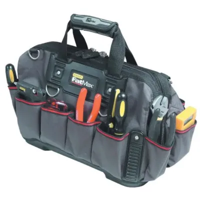 Stanley Werkzeugtasche FatMax 1-93-950 | Nylon 49x26x10cm | wasserdichter Boden | verstärkte Nähte | Schultergurt