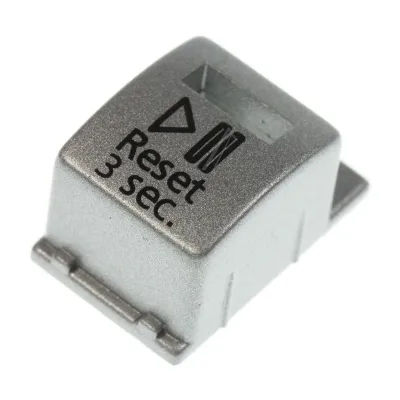 Start-Stopp-Taste für Geschirrspüler Beko 1729861500 Edelstahl, Druckknopf