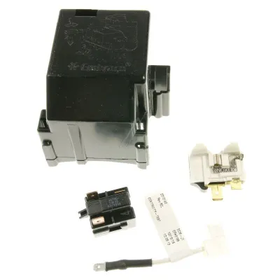 Startrelais Whirlpool 481201229751 Kühlschrank Überlastungsschutz, Relais-Kit