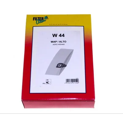 Staubbeutel W44 für Staubsauger Filterclean 000780K 4er-Pack