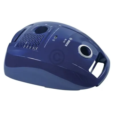 Staubraumdeckel Bosch 11004186 blaue Gehäuseabdeckung für Bodenstaubsauger