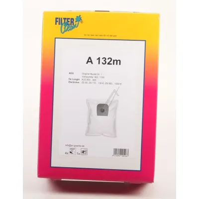 Staubsaugerbeutel A132m für Staubsauger Filterclean FL0720K Beutel Vlies Filter