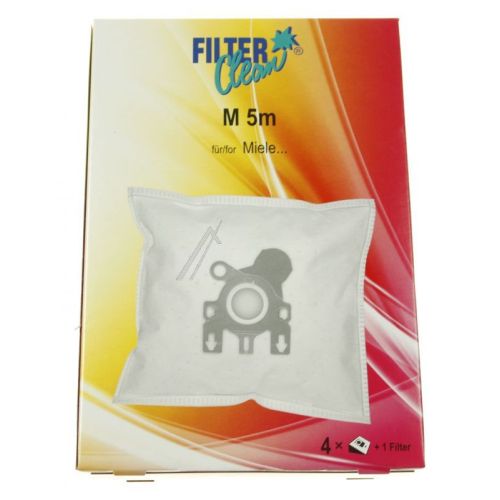 Bild: Staubsaugerbeutel Filterclean FL0014K 4+1 Mikrofilterbeutel