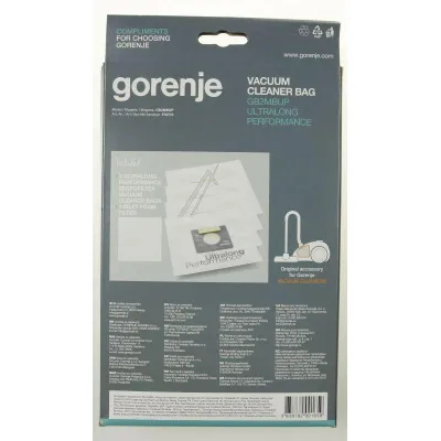 Staubsaugerbeutel für Hisense Gorenje 570733 4 Stück