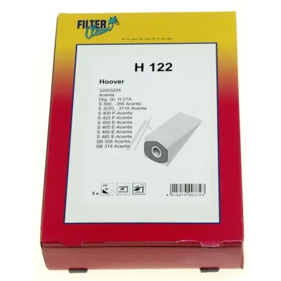 Staubsaugerbeutel für Staubsauger Filterclean 000155K 5 Stück