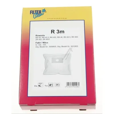 Staubsaugerbeutel für Staubsauger Filterclean FL0143K 4er+1er+1er Set